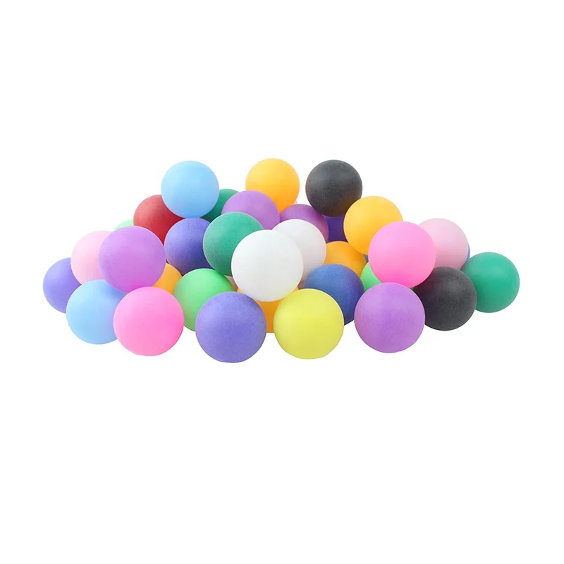50 Palline Da Ping Pong Colorate - Diametro 40mm, In Plastica Resistente - Per Allenamento, Giochi O Decorazioni - Foto 2