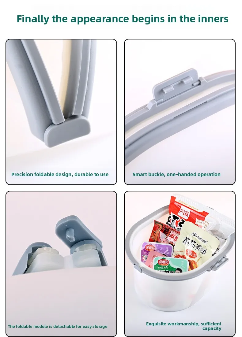 Large Capacity Outdoor Folding Silicone Food Grade Storage Bag Self-Sealing Freshkeeping Refrigerator for Frozen Snacks Foods manufacture