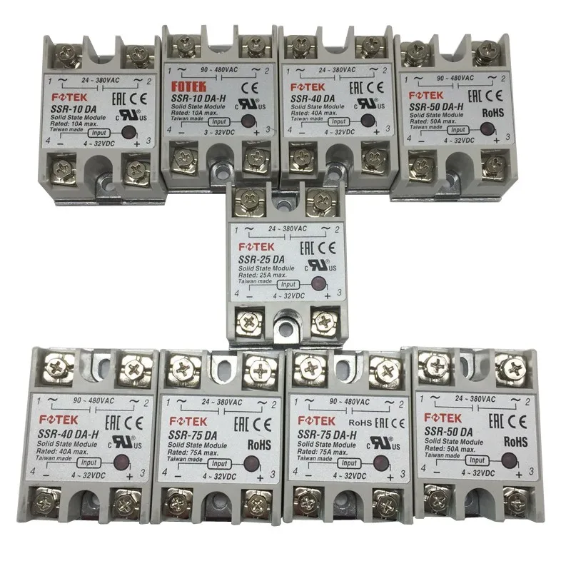 SSR-60 DA 60A DC controlled AC Solid State Relay