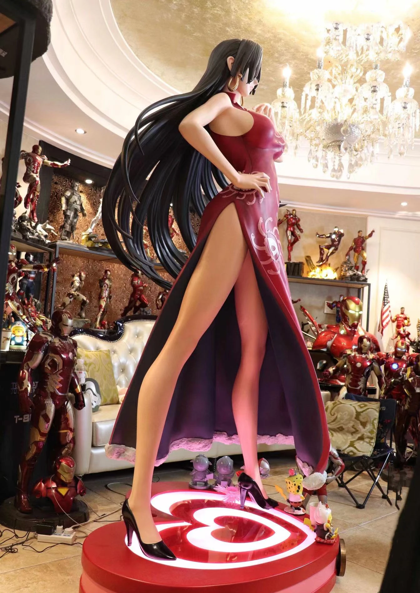 One Piece Anime Sculpture Life Size 11 Luffy Statue For Decorative