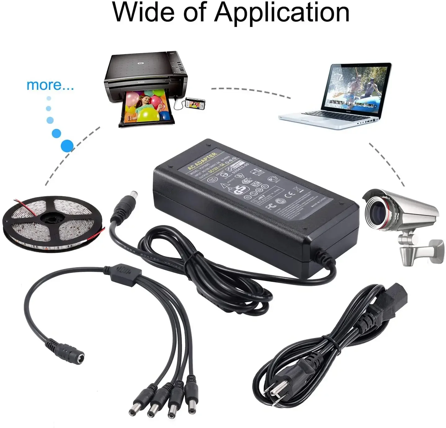 ZKTeco PS901B: Power Supply with Battery Backup