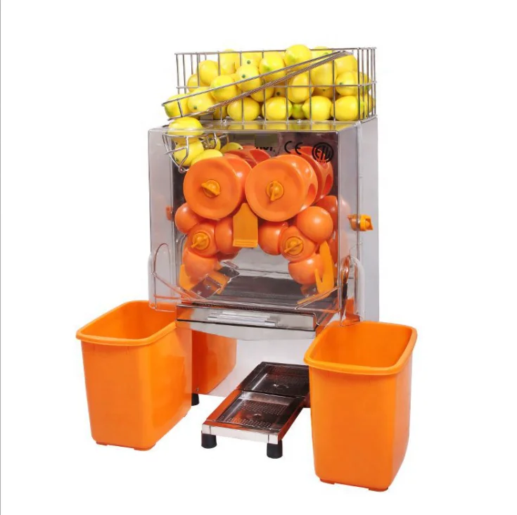 Auto Machine 20-30 Lemon citrus Squeezer Orange Juicer Juice Extractor auto Machine 20-30 Oranges Per Mins Stainless Steel Tank