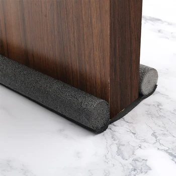 Customizable Bedroom Under-Door Weatherstrip Guard with Dust Wind Seal Cut Bottom Seam Stopper Strip Rubber Product