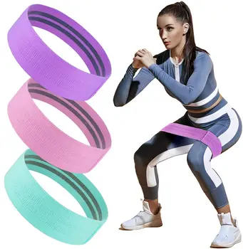 Elastic Resistance Bands Yoga Training Gym Fitness Gum Pull Up Assist Fabric Band Exercise Workout Equipment