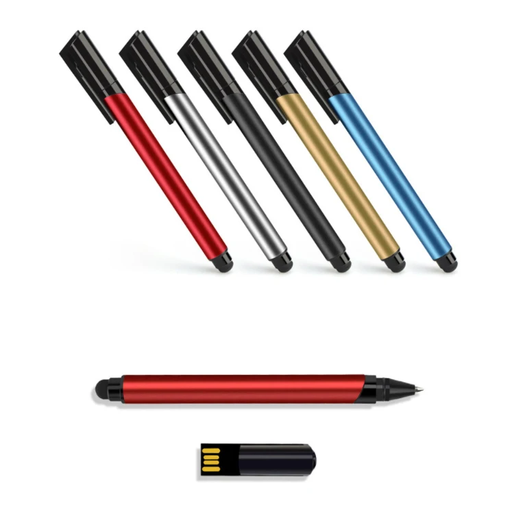 金属外壳4g圆珠笔品牌2.0闪存盘16g廉价SDK UDP芯片名片笔驱动8G