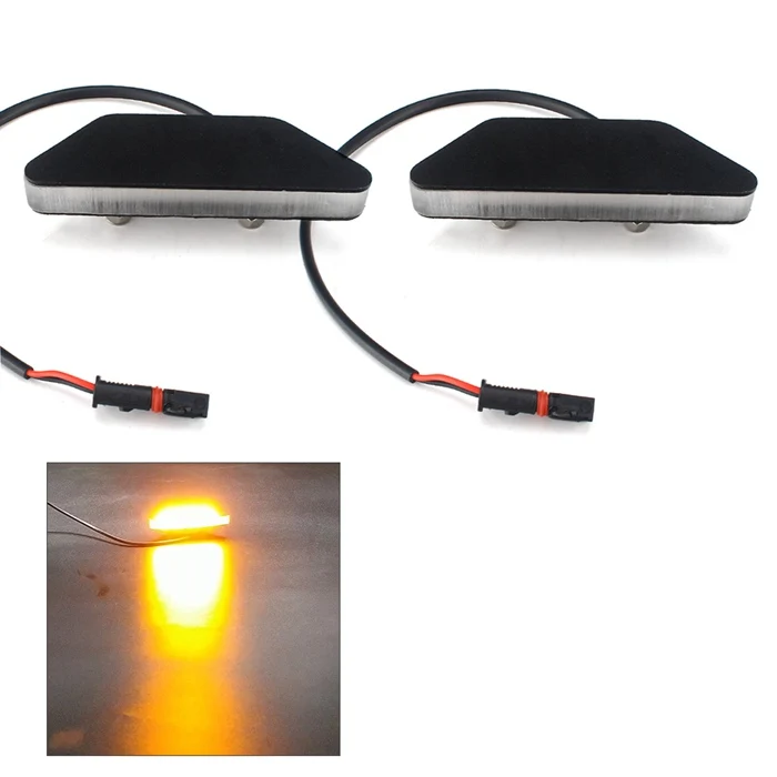 Motorcycle Front Mirror Block Off LED Turn Signal Light and Rear Tidy LED Tail Light Fender Eliminator for BMW S1000RR 2020 2021