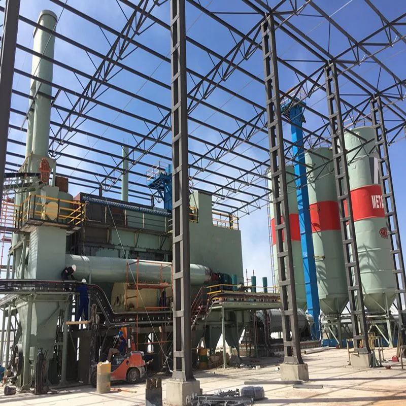 Automatic Gypsum Powder Production Line Plant Including Plaster of Paris and Calcination Machine
