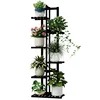 XSJ Bamboo Flower Stand (6-tier, Black)