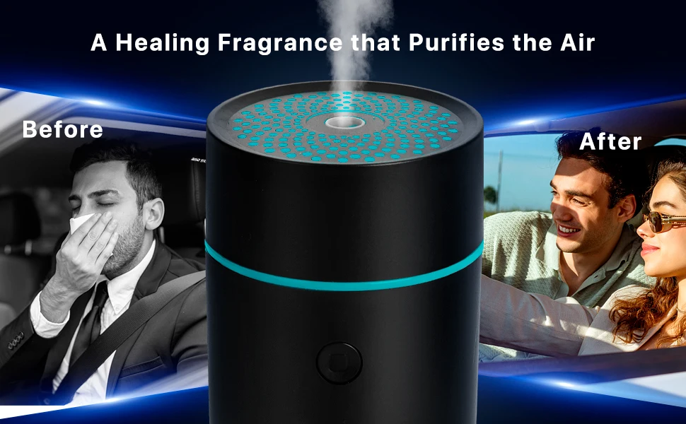 80ml Portable Air Freshener Electronic Customized Aromatherapy Typec