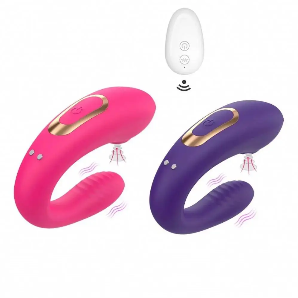 C Shape Sexual Couple Toys Remote Control Mini Wearable G Spot Vibes Vagina Vibrator  Dildo Toys for Female