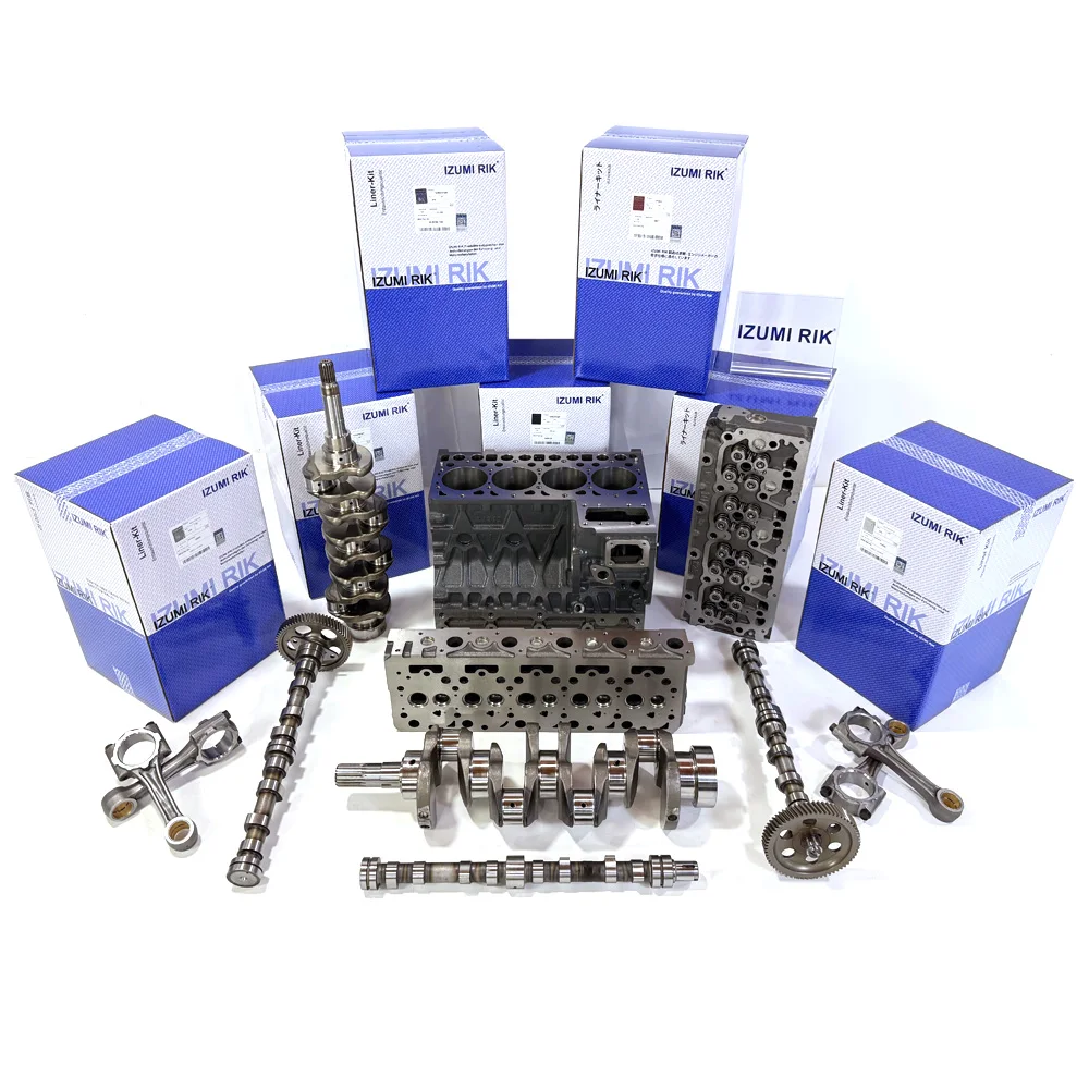 IZUMI RIK 3AB1, 3AD1, 3AE1, 3AF1, 3CA1 Cylinderblock komplett (serie) för Isuzu