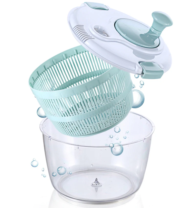 Быстросохнущая сушилка DD1109 для салата Спиннер Дегидратор с ручкой хранения овощей корзина