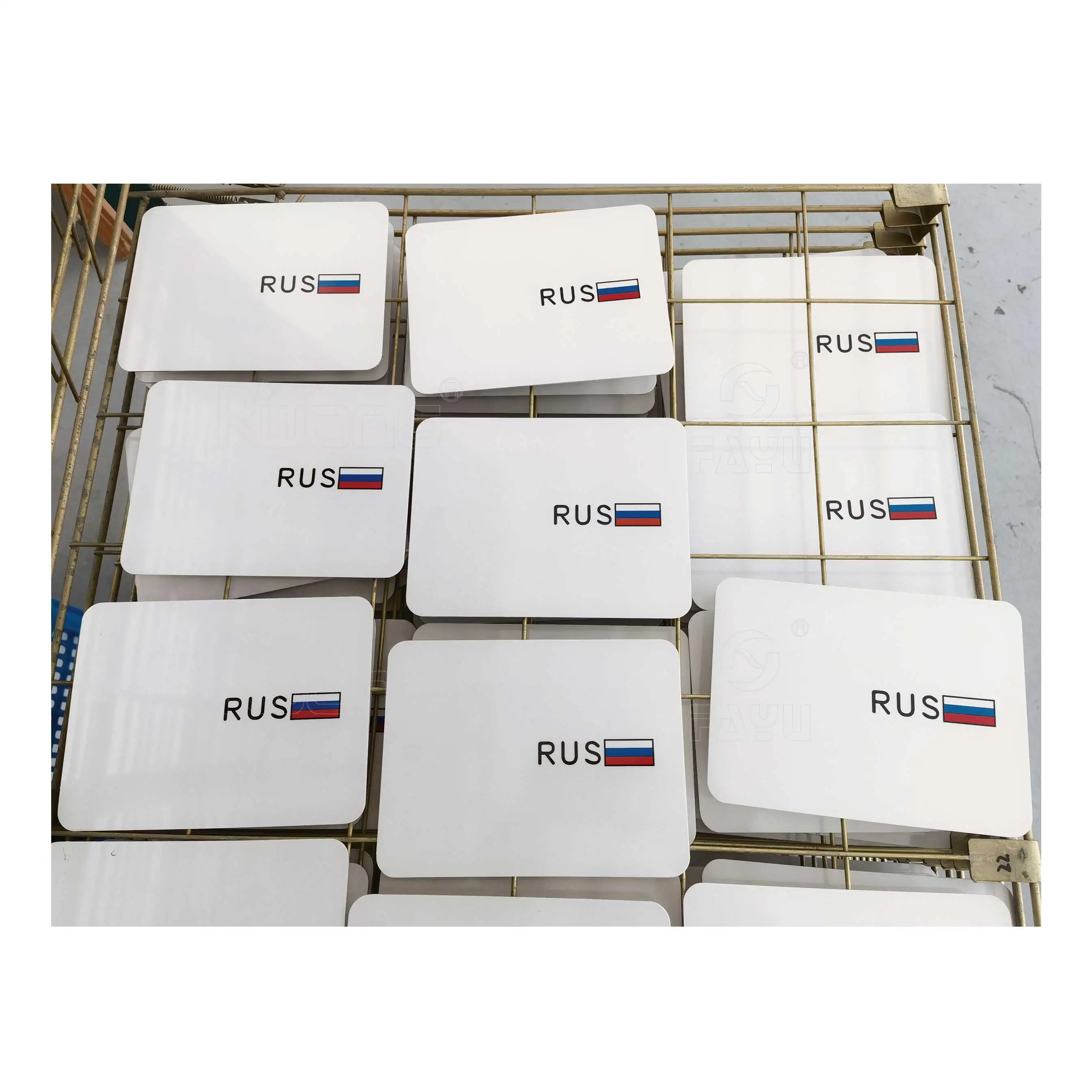 超レアアイテム、ロシア軍用ナンバープレート（ペアセット）実物、未