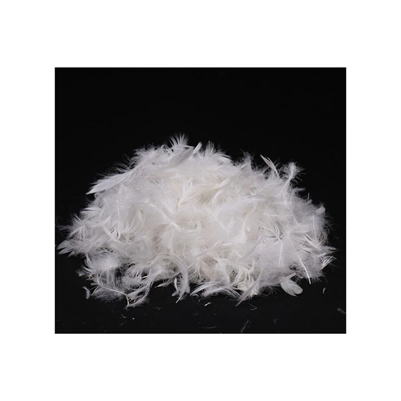 Factory price soft and warm Pure white duck feather home textile feather