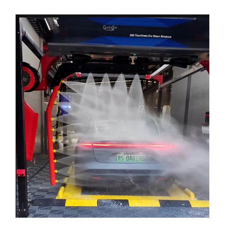 New Fully System Auto Self Touchless Service Robot Automatic Self Service Car Wash Machine Device