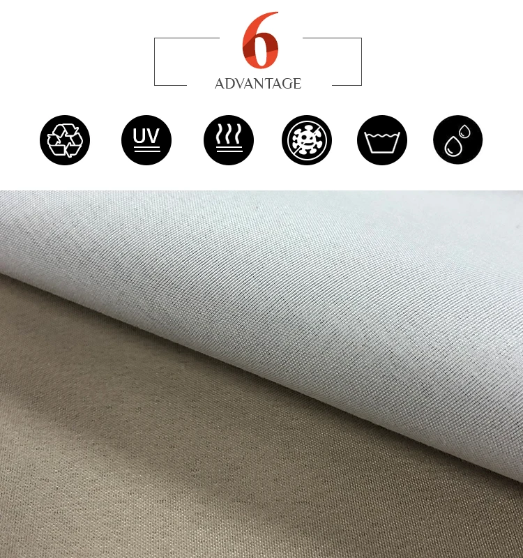 Factory Wholesale Hometextile Cortina Fabric 100% Shading Hotel Decoration Linen Curtain Fabric