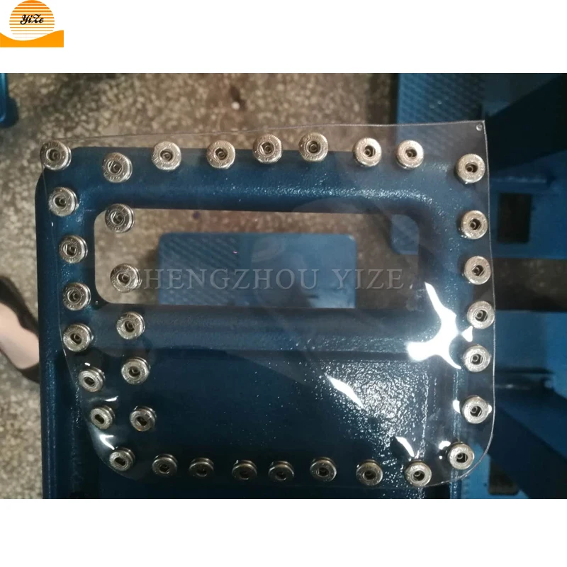 Semi Automatic Snap Fastener Metal Button Fixing Maker Fabric Covered Shirt Button Attaching Making Machines for Clothing