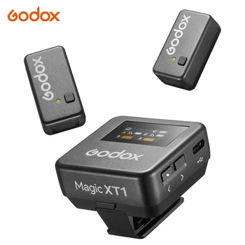 Godox Magic XT1 Wireless Lavalier Microphone Radio Microphone Live Recording Equipment Cell Phone Noise Reduction