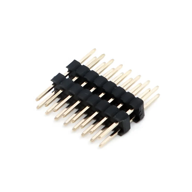 FPIC Custom Double Side Pins Flex Cable DC 0.8mm 2.54mm Pitch 12 16 18 20 34 40 B to B Pin Header Connector