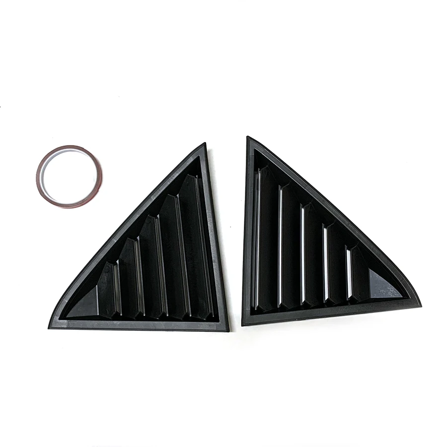 product side window louvers air vent scoop shades cover blinds for chrysler 300c 2011 2018 exterior accessories-8