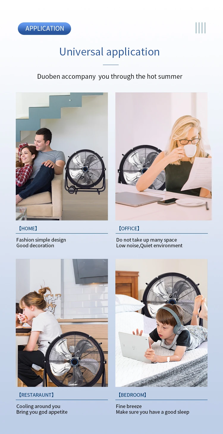 Metal Drum Fan, 220W - detail 8