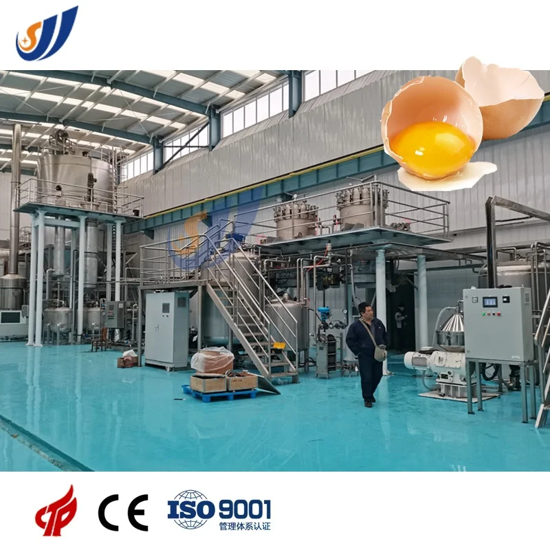 Full Automatic Egg Liquid Production Line with Pasteurizer for Industrial Plant