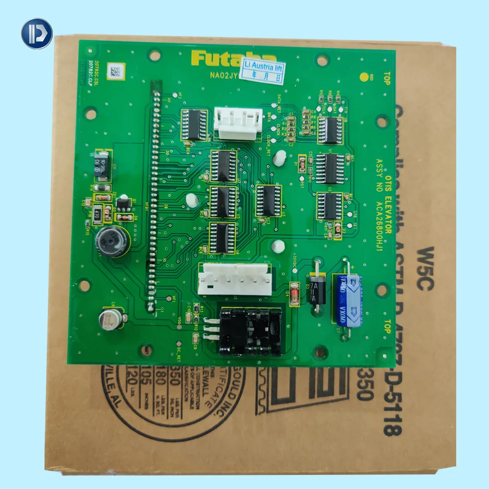 Elevator Spare Parts Elevator Lcd Display Board PCB ASSY NO ACA26800HJ1 NA02JY03CA
