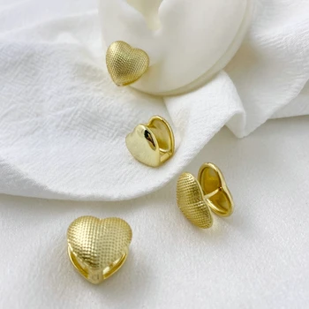 Wholesale Gold Plated Earring Accessories Star Heart Studs Earrings Shape Stud Earring For Women