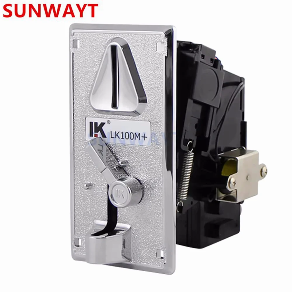 Metal Panel LK100M+ Front Inserting Comparative Coin Acceptor for Vending Coffee Machine Playground Machine