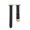 Black + gold buckle