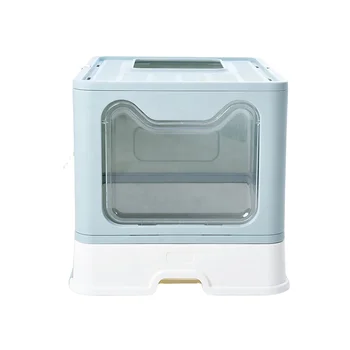 High Quality Colorful Large Cat Litter Box Easy To Clean Up With Cat Litter Scoop