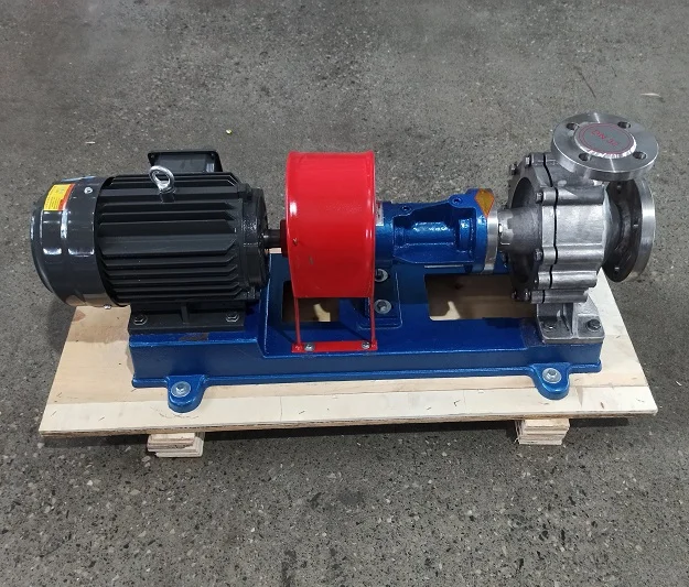 product-1-1 Stainless Steel Centrifugal Pump for High Temp Oil Transfer