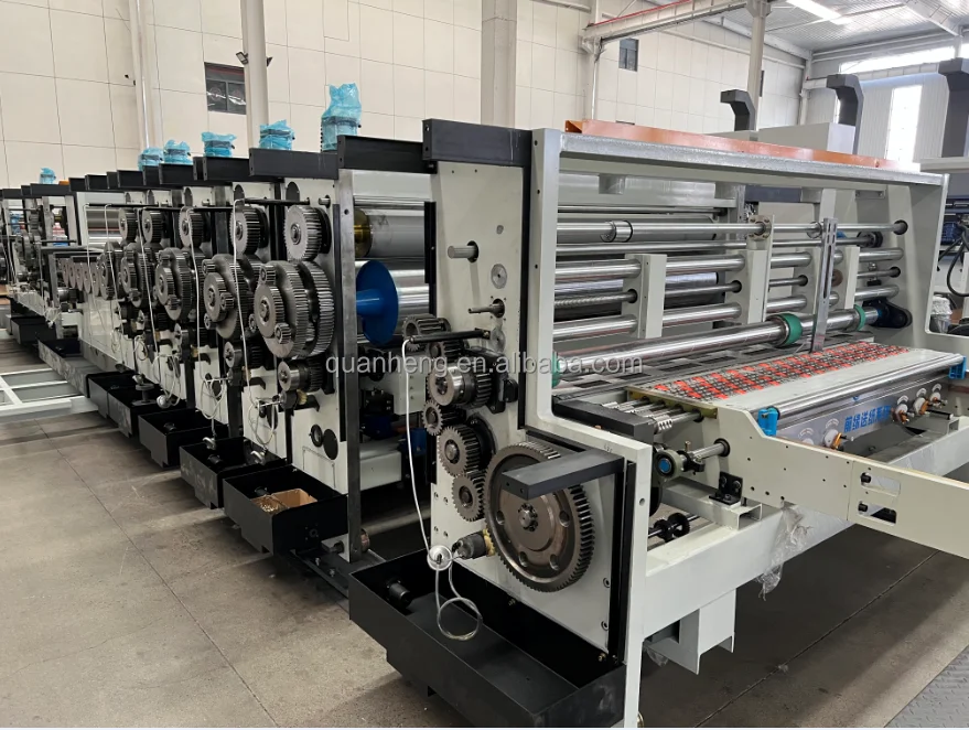 High Speed Pizza Box Flexo Printer Slotter Die Cutter Machine| Alibaba.com