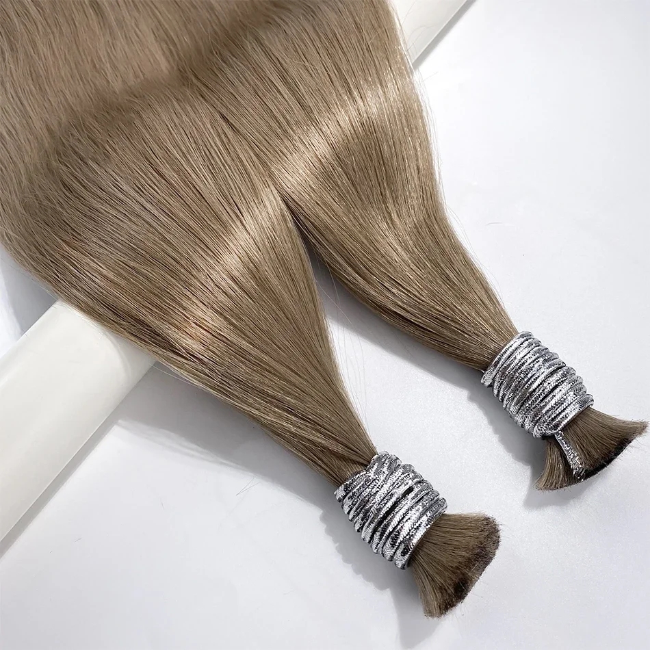 Virgin Human Hair Bulk til fletning Extensiones Cabelo Humano_voghion.com
