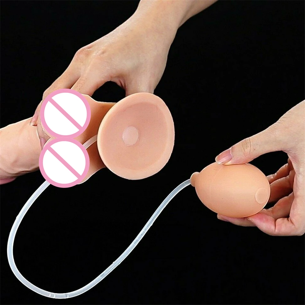 Lovetoy Realistic Dildos Ejaculating Enema Bulb Toy,Big Anal Dicks Strap on Huge Suction Cup Squirting Dildo