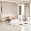 Bed+2 bedside table+dressing table