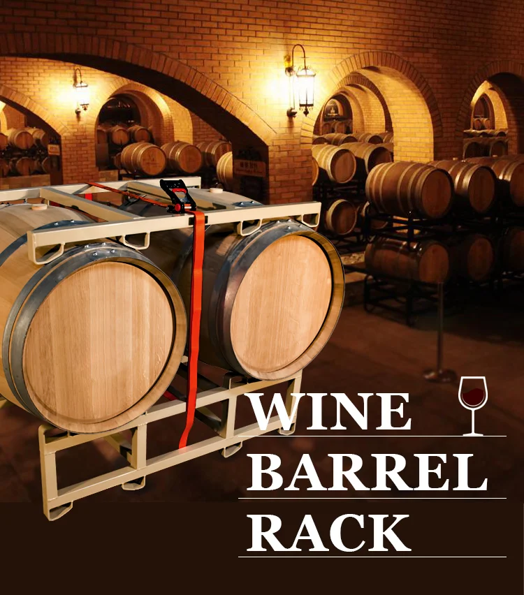 300l Heavy Duty Wine Barrel On Rack Buy Wine Barrels Storage Rack