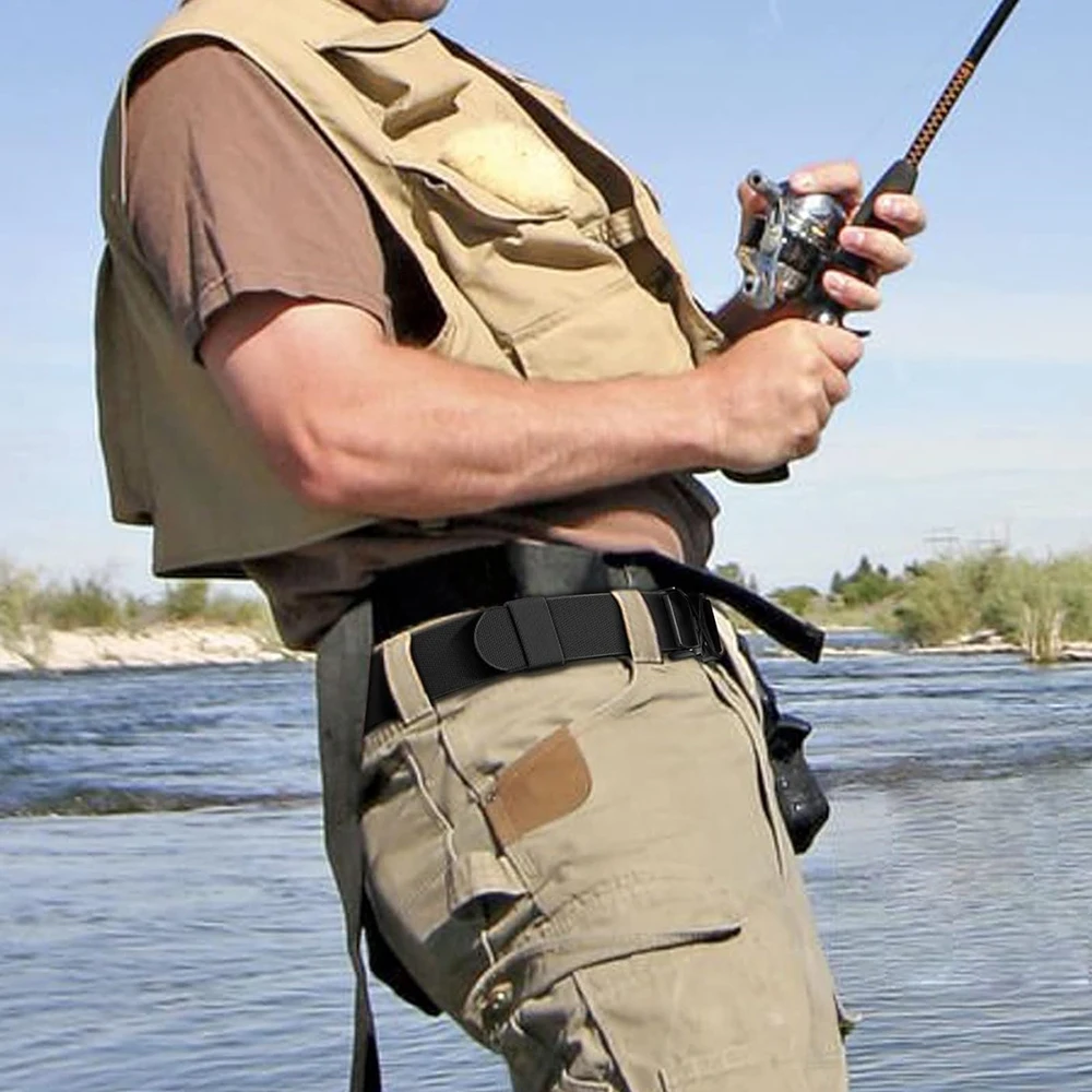 Adjustable Training Durable Stretch Rigger Work Belt Durable Heavy Duty Nylon Men Tactical Belt