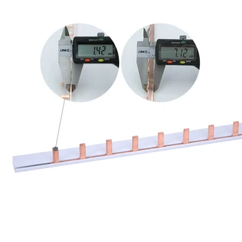 Insulated Comb Copper Bus bar 1p Pin Type Red Copper Busbar Used for Electric Busbar System