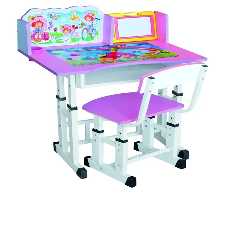 Лидер продаж детский учебный стол в скандинавском стиле с мультяшным дизайном и