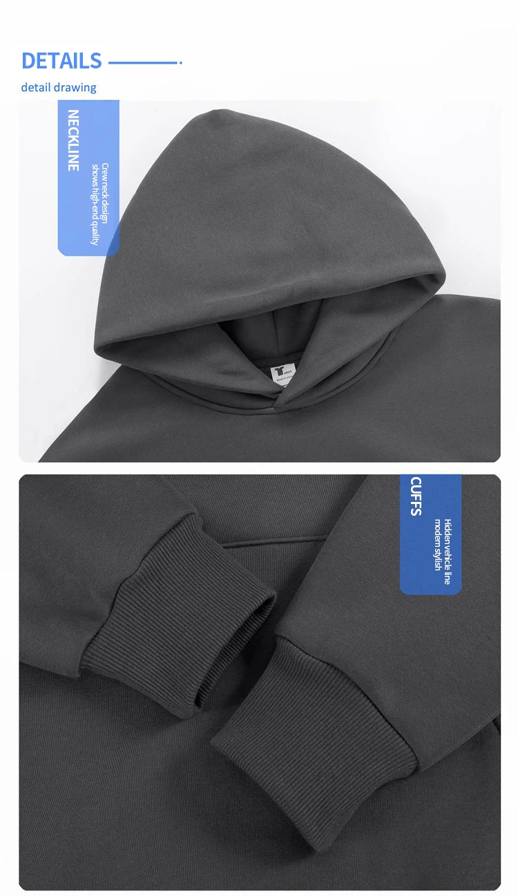 Shop Our 500gms Heavyweight Hoodies for Men with Custom Embroidery
