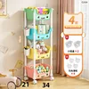 [Colores Macaron] Caja de Gancho Universal de 4 Niveles con Ruedas