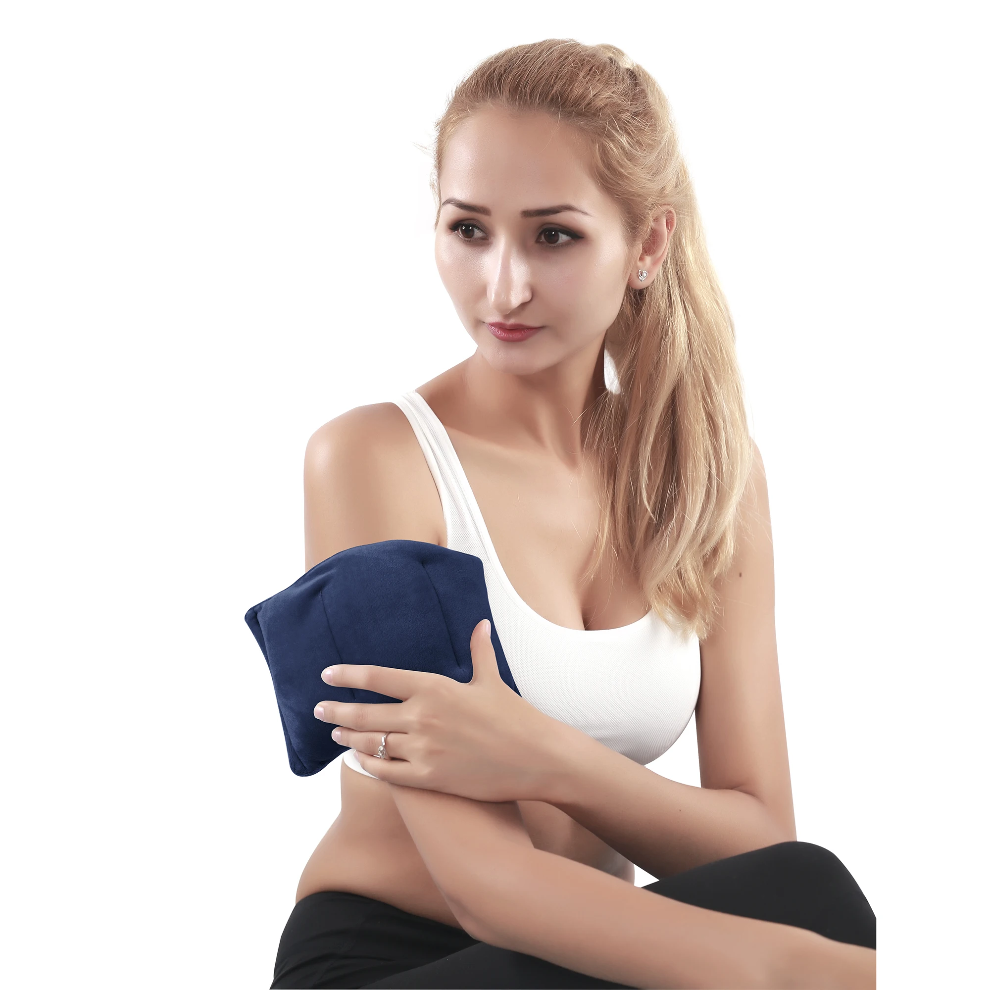 Нагревательная подушка для микроволновой печи из натурального льняного блеска