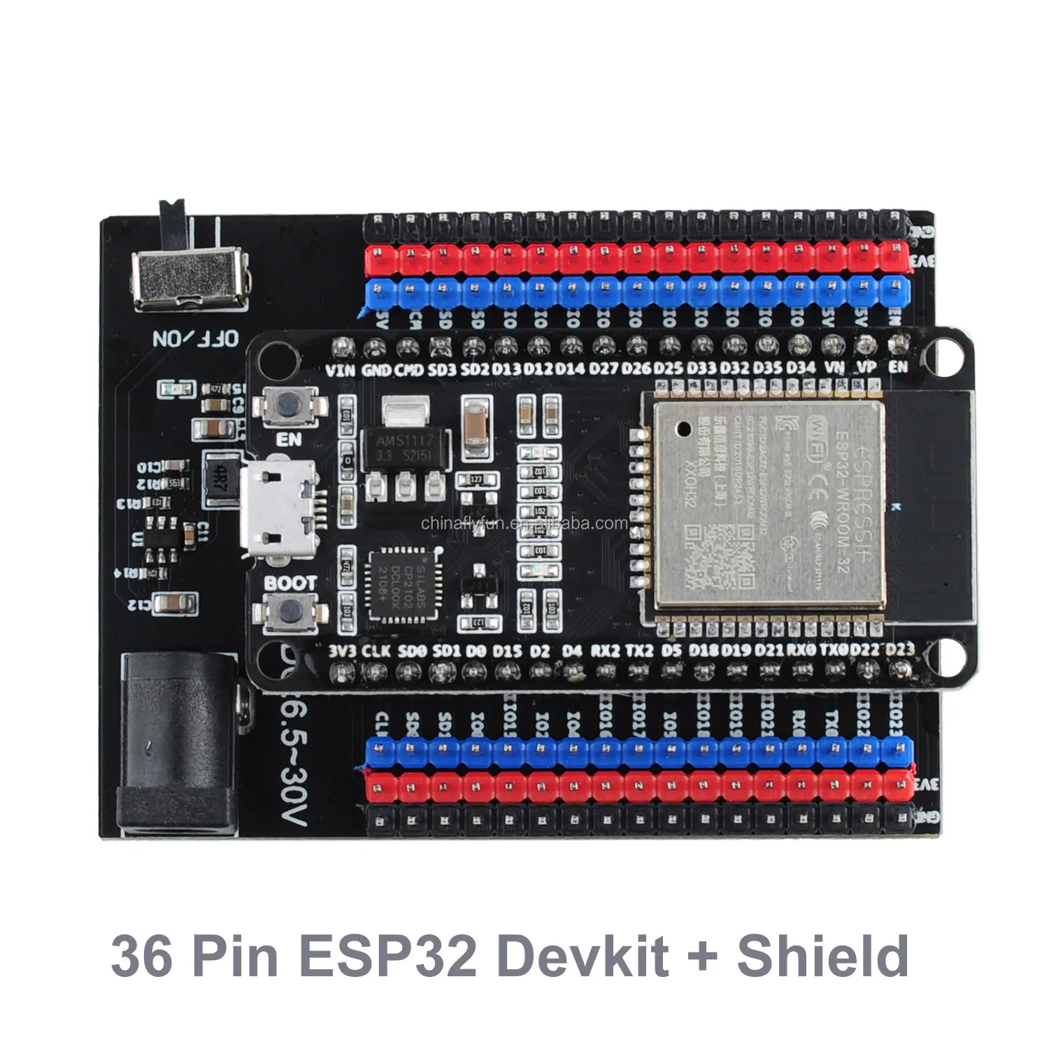 Diymall Esp32 Devkit Board Esp-wroom-32 Dual Core 2.4g Wifi Bluetooth ...