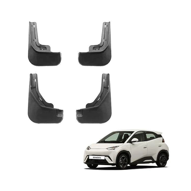 Mud Flap Front Rear Mud Guard PP Plastic Mudguard For BYD Seagull Exterior Accessories Splash Guards