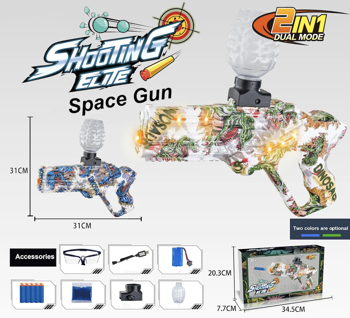 A nova arma de combate espacial Fokko Soft Gun carregou