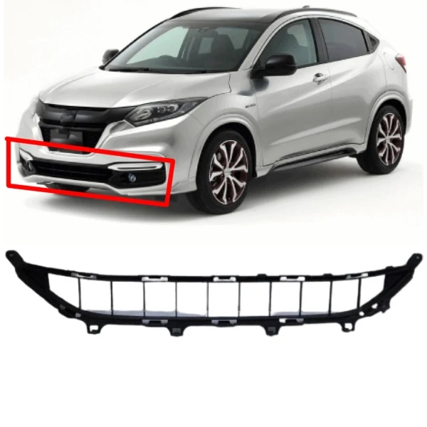 car Black Plastic grille Front lower Grille for Honda Vezel HR-V 2014 2015 2016 2017 2018