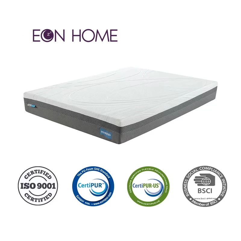 Orthopedic Foam Bed Spring Mattress Customized Massage Full King Size Roll up Mattress Angel Dream Pocket Spring Mattress
