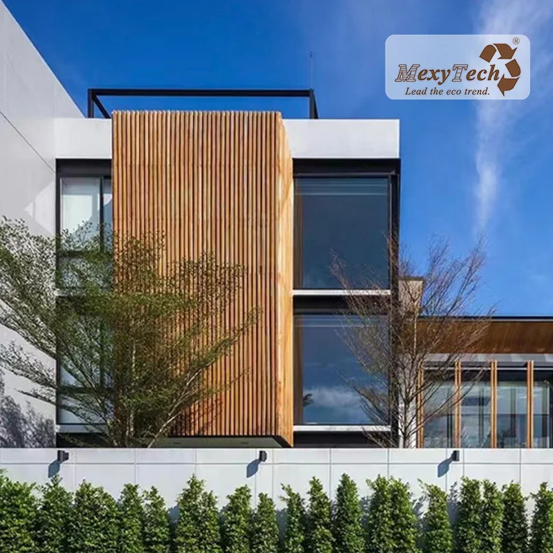 Co-Extruded Layer High-Density Polyethylene (HDPE) Surface Pergolas Composite Pipe Wpc Aluminum Wall Panels/boards
