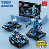 Robot T4037-azul de tres cambios